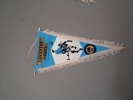 Fotbollsvimplar. 10 stycken, England, 1960/70-talet. Bl.a Newcastle, Nottingham, Chelsea m.m.