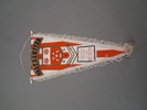 Fotbollsvimplar. 10 stycken, England, 1960/70-talet. Bl.a Newcastle, Nottingham, Chelsea m.m.