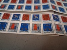 100 Postfriska rabattfrimärken. Nominalvärde 4400kr.