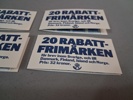 80 Postfriska rabattfrimärken. Nominalvärde 3520kr.