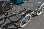 Äldre barnvagn. AWN. A.W. Nilssons fabrik, senare uppköpt av BRIO.