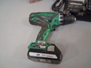 Batteridrivna maskiner. Hitachi & Meec Tools.