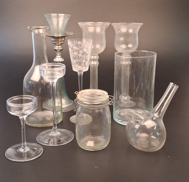 Diverse glas.