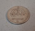 3 Silvermynt. 37,6gram, 50 öre 1943, 2kr 1914 & 5kr 1971.