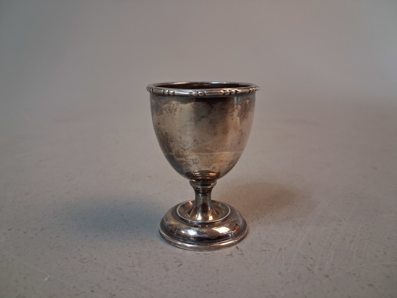 Äggkopp. Silver, 18,10gram.