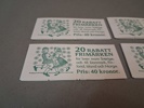 80 Postfriska rabattfrimärken. Nominalvärde 3520kr.