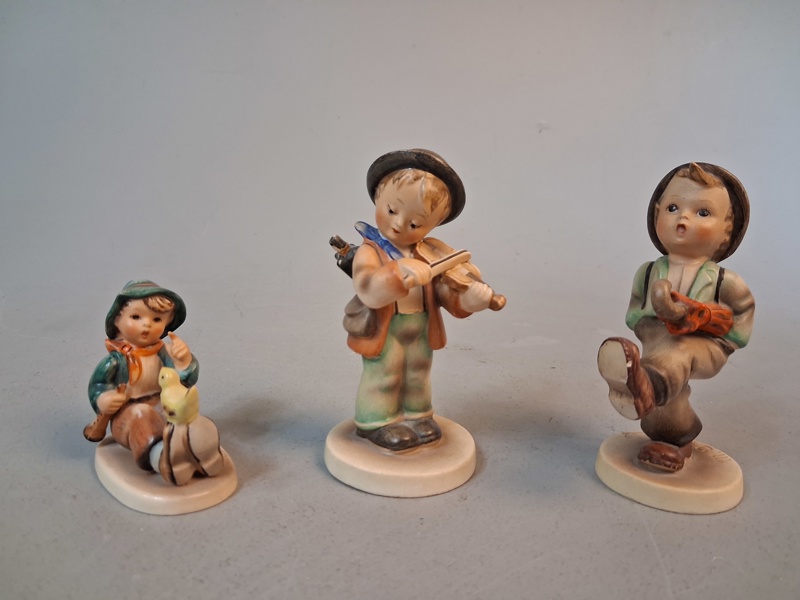 3 Figuriner. Hummel Germany.
