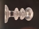 TIMO SARPANEVA. Ljusstake, "Festivo 2 ringar", Iittala, osignerad.