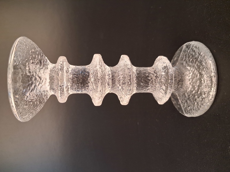 TIMO SARPANEVA. Ljusstake, "Festivo 4 ringar", Iittala, Osignerad.