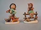 2 Figuriner. Hummel, Germany.