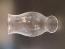 Diverse glas. Bl.a Orrefors kanna, lampkupor m.m.