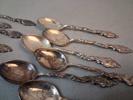 12 Moccaskedar. Silver 133,2gram.
