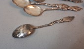 12 Moccaskedar. Silver 133,2gram.