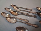 12 Moccaskedar. Silver, 168,9gram.