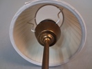 Vägglampa. EWÅ, Värnamo, Mässing & metall.