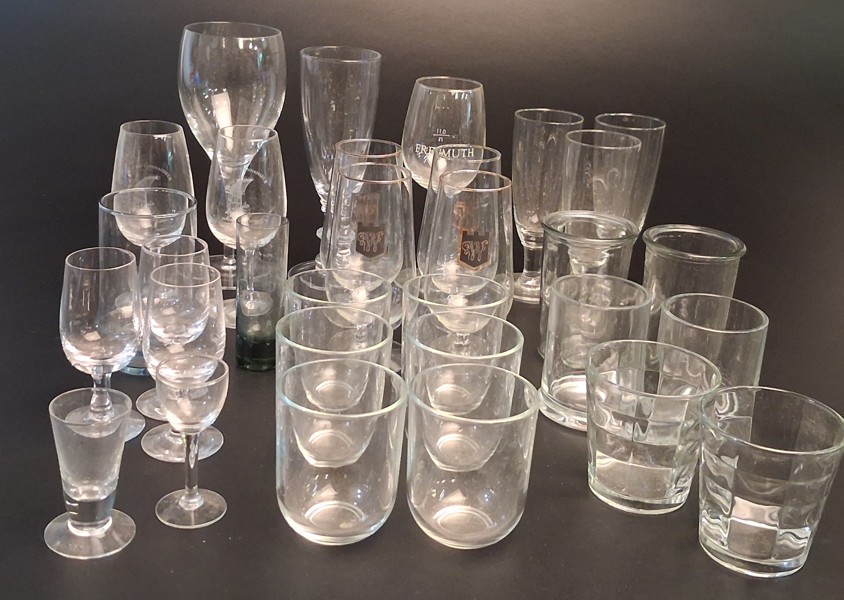 Diverse glas.