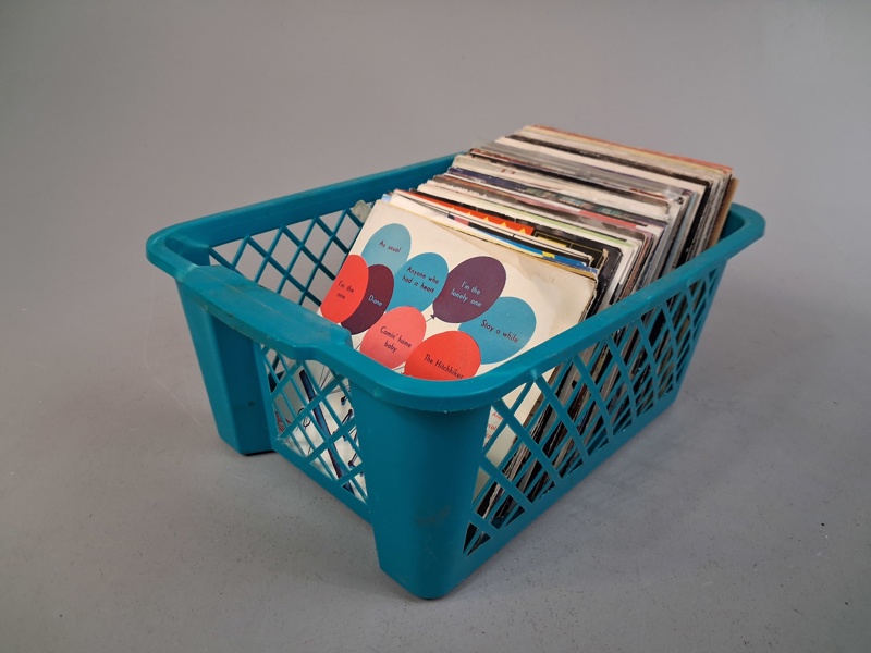 Diverse vinylskivor. EP/Singlar.