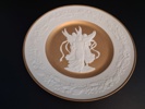 4 Tallrikar. Franklin Porcelain.