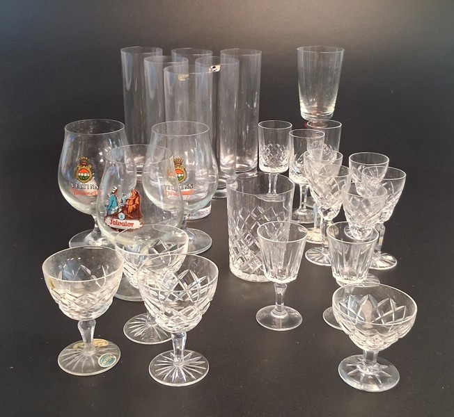 Diverse glas.
