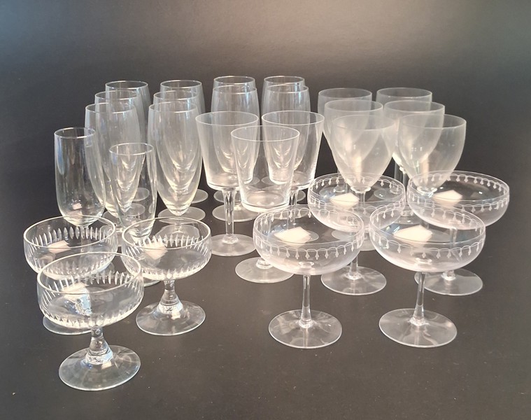 Diverse glas.