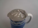 Kanna med tennlock, "Paxton Shape", Staffordshire, 1800-talets slut.