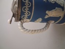 Kanna med tennlock, "Paxton Shape", Staffordshire, 1800-talets slut.