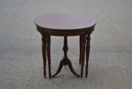 Satsbord. 3 Delar, Mahogny, 1900-talets mitt.
