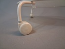 Mindre glasbord med hjul. IKEA.
