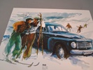 GÖRAN MAGNUSSON. 6 Offsettryck. Modeller av Volvo.