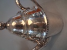 Diverse. Bl.a Nysilver, 2 flaskor i porslin Bell's m.m.