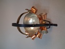 Diverse. Bl.a Nysilver, 2 flaskor i porslin Bell's m.m.