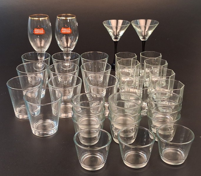 Diverse glas.