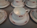 Rosenthal, "Donatello", 6 kaffekoppar, 7 kaffefat, kaffekanna, sockerskål & gräddkanna.