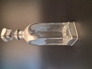 Kristall Whisky karaff med tenndetaljer, Vintge karaff, Arstad Design Norge.