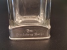 Kristall Whisky karaff med tenndetaljer, Vintge karaff, Arstad Design Norge.