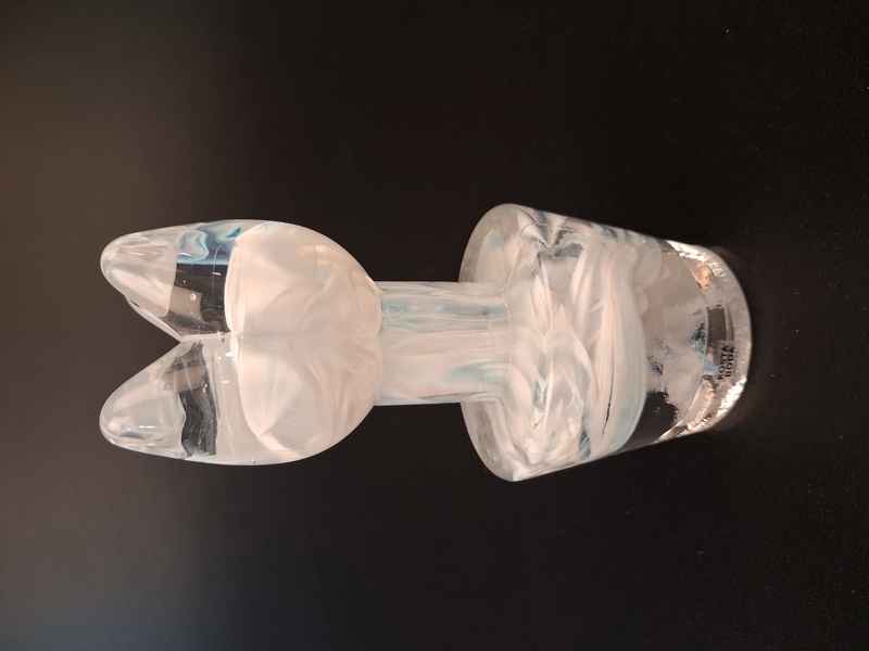 ULRICA HYDMAN-VALLIEN. Skulptur, "Tulpan", Kosta Boda.