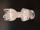 ULRICA HYDMAN-VALLIEN. Skulptur, "Tulpan", Kosta Boda.