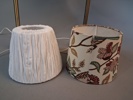 2 Lampor, Scan Lamps, ART. 021B + 2 Lösa skärmar.