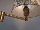 2 Lampor, Scan Lamps, ART. 021B + 2 Lösa skärmar.