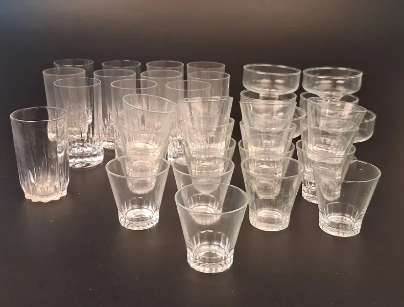 Diverse glas.