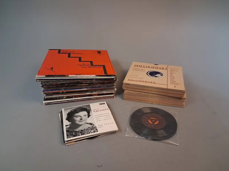 Vinylskivor, LP, Singlar, stenkakor.