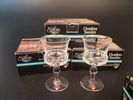 INGEBORG LUNDIN. 6 Likörglas & 6 Sherryglas, "Silvia", Orrefors, Originalkartong.