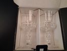 INGEBORG LUNDIN. 6 Likörglas & 6 Sherryglas, "Silvia", Orrefors, Originalkartong.