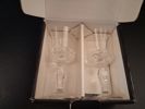 INGEBORG LUNDIN. 6 Likörglas & 6 Sherryglas, "Silvia", Orrefors, Originalkartong.