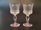 INGEBORG LUNDIN. 6 Likörglas & 6 Sherryglas, "Silvia", Orrefors, Originalkartong.