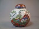 Diverse porslin, asiatiskt.