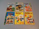 Kalla Anka & C:o 1956, nr 1, 7, 12 & 13. Davy Crockett 1956 & Det Afrikanska lejonet.