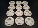 12 Assietter. Liljekonvalj. Lily of the Valley. Hammerslay & Co Fine Bone China England.