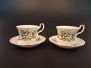 2 Koppar & fat. May, maj. Royal Albert. England.