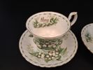 2 Koppar & fat. May, maj. Royal Albert. England.